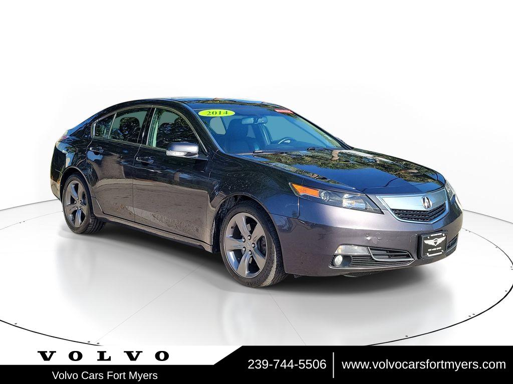 Gray (Graphite Luster Metallic) 2014 Acura TL SH-AWD with Technology Package Sedan All-Wheel Drive 6-Speed Automatic