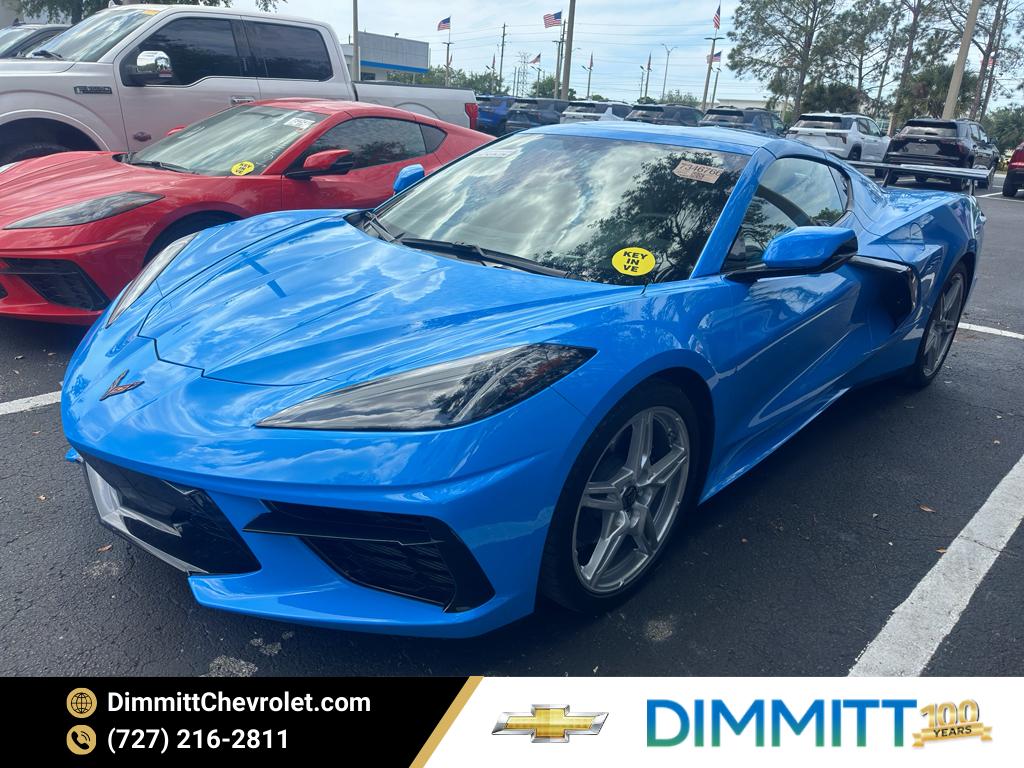 Rapid Blue 2023 Chevrolet Corvette Stingray 2LT Coupe RWD Coupe Rear-Wheel Drive 8-Speed Automatic