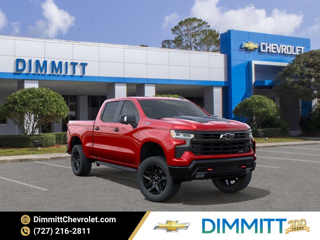 Radiant Red Tintcoat 2026 Chevrolet Silverado 1500 LT Trail Boss Crew Cab 4WD Pickup Truck Four-Wheel Drive Automatic