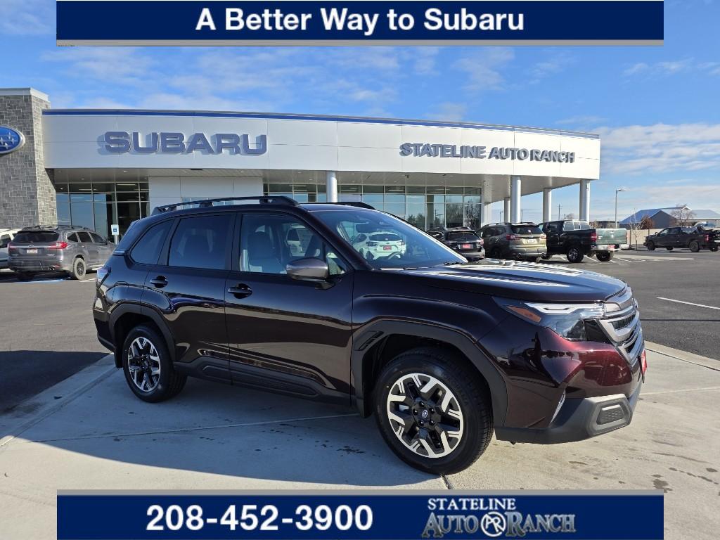 DARK MAHOGANY PEARL 2026 Subaru Forester Crossover AWD SUV / Crossover All-Wheel Drive 8-Speed CVT