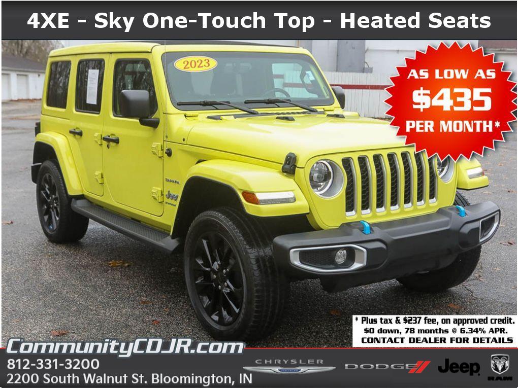 2023 Jeep Wrangler 4xe Sahara 4WD