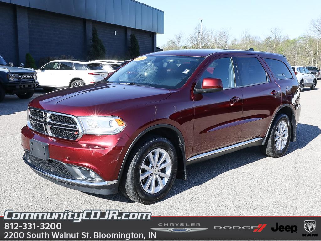 Octane Red Pearlcoat 2019 Dodge Durango SXT AWD SUV / Crossover All-Wheel Drive 8-Speed Automatic