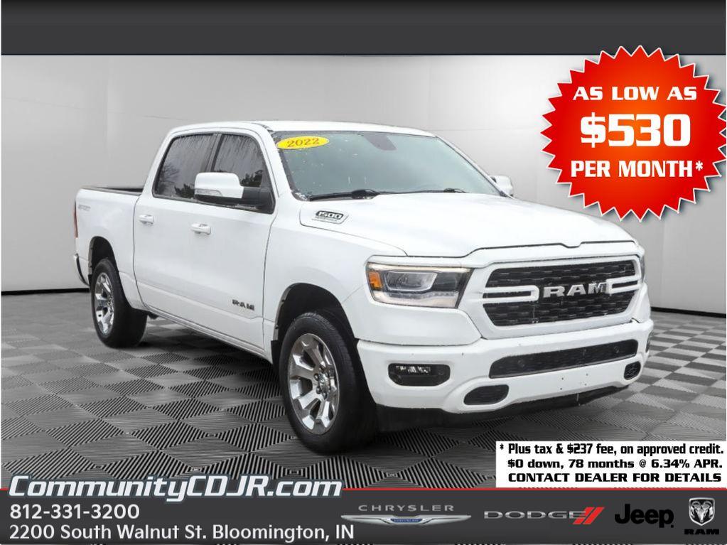 2022 RAM 1500 Big Horn Crew Cab 4WD