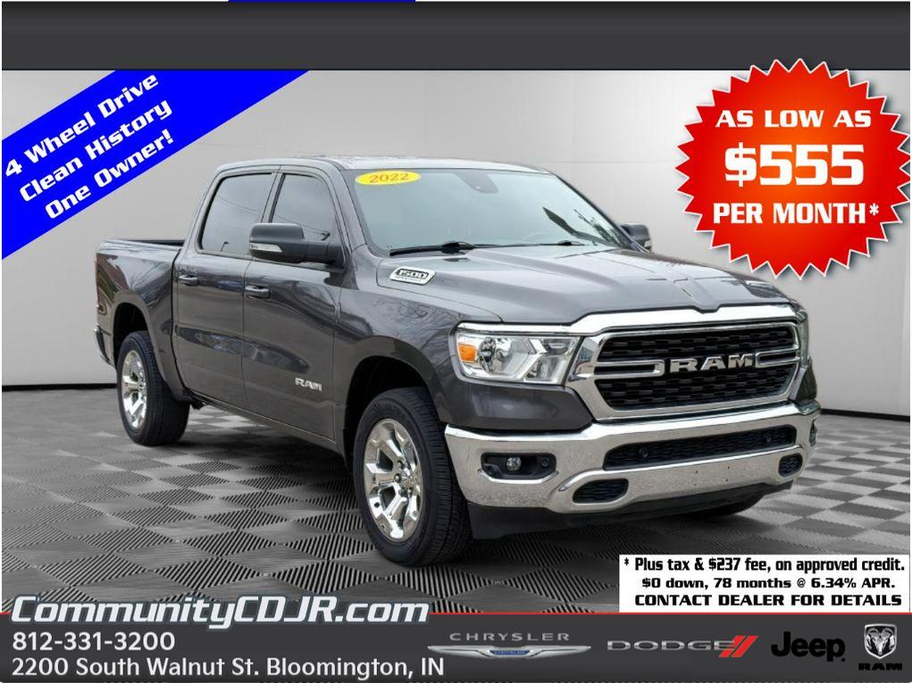 2022 RAM 1500 Big Horn Crew Cab 4WD