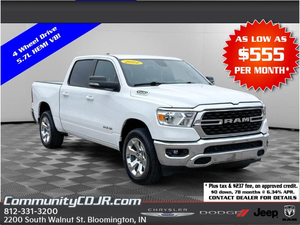 2022 RAM 1500 Big Horn Crew Cab 4WD