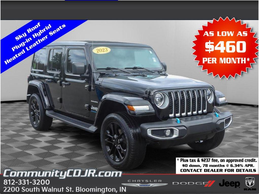 2023 Jeep Wrangler 4xe Sahara 4WD