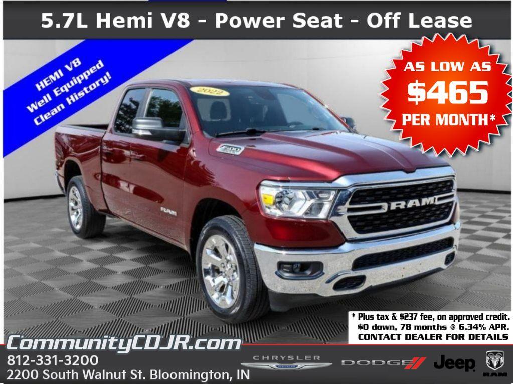 2022 RAM 1500 Big Horn Quad Cab 4WD