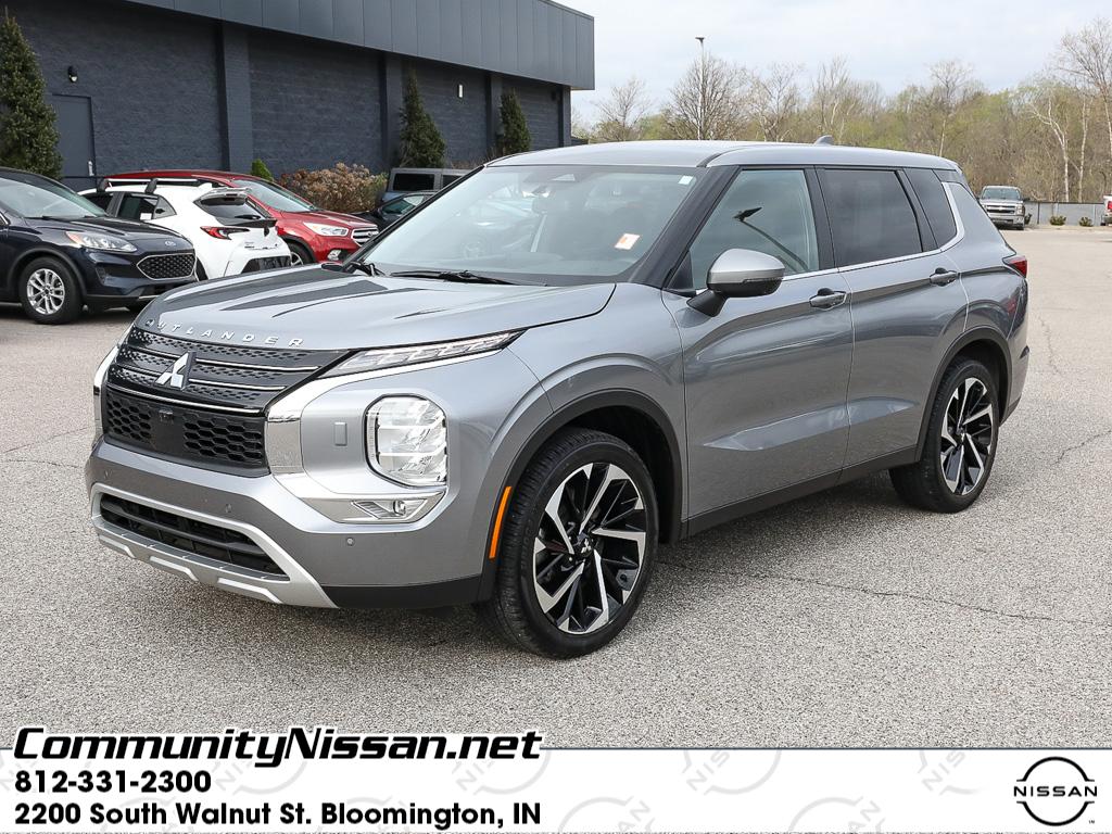 Mercury Gray Metallic 2022 Mitsubishi Outlander SE S-AWC SUV / Crossover All-Wheel Drive Continuously Variable Transmission