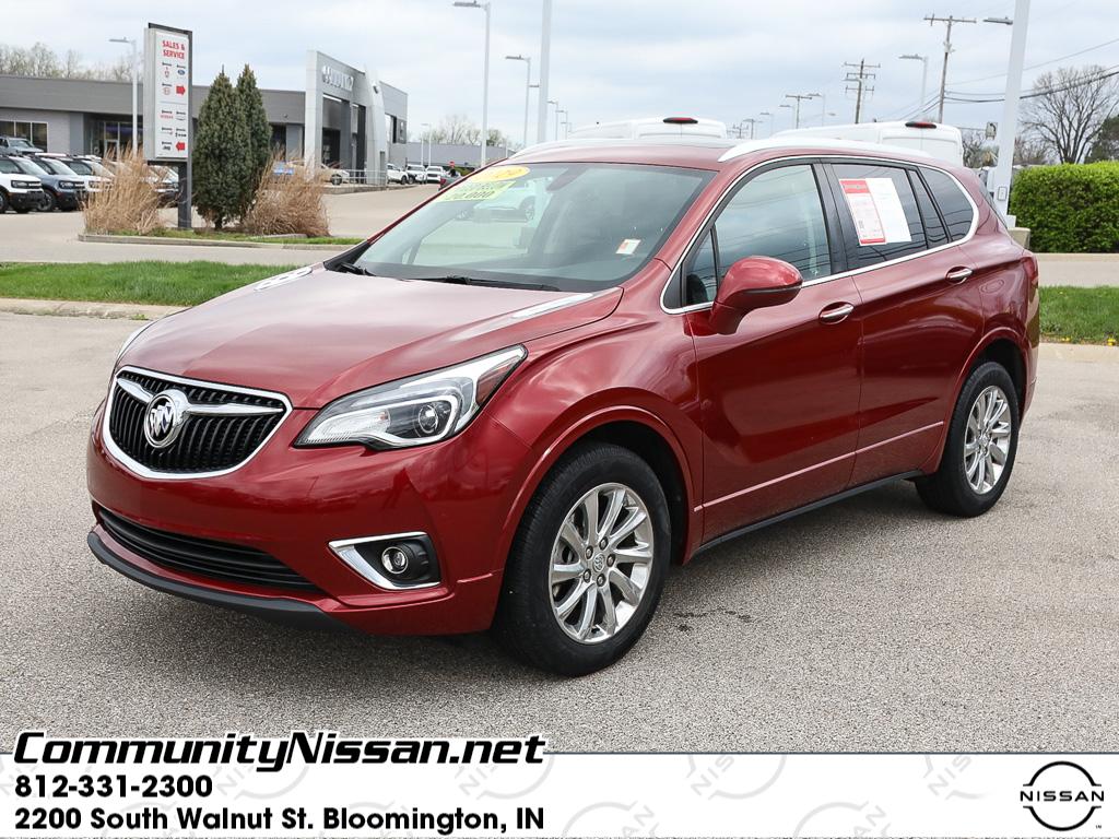 Chili Red Metallic 2019 Buick Envision Essence AWD SUV / Crossover All-Wheel Drive 6-Speed Automatic