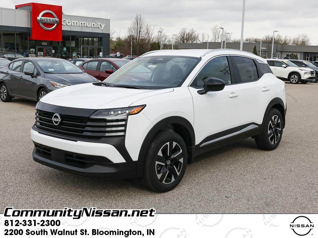 White (Fresh Powder) 2026 Nissan Kicks SV AWD SUV / Crossover All-Wheel Drive Continuously Variable Transmission