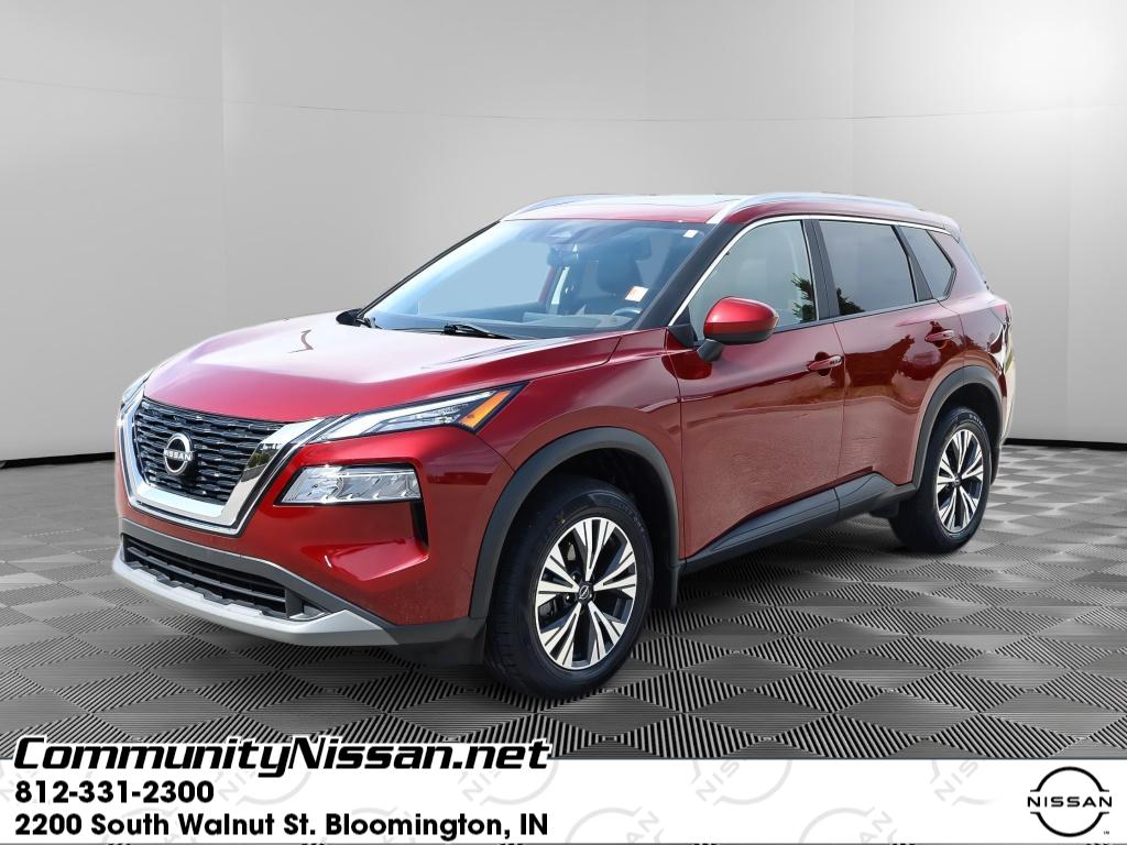 Red (Scarlet Ember Tintcoat) 2023 Nissan Rogue SV AWD SUV / Crossover All-Wheel Drive Continuously Variable Transmission