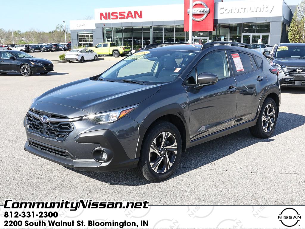 Magnetite Gray Metallic 2024 Subaru Crosstrek Premium AWD SUV / Crossover All-Wheel Drive 8-Speed CVT