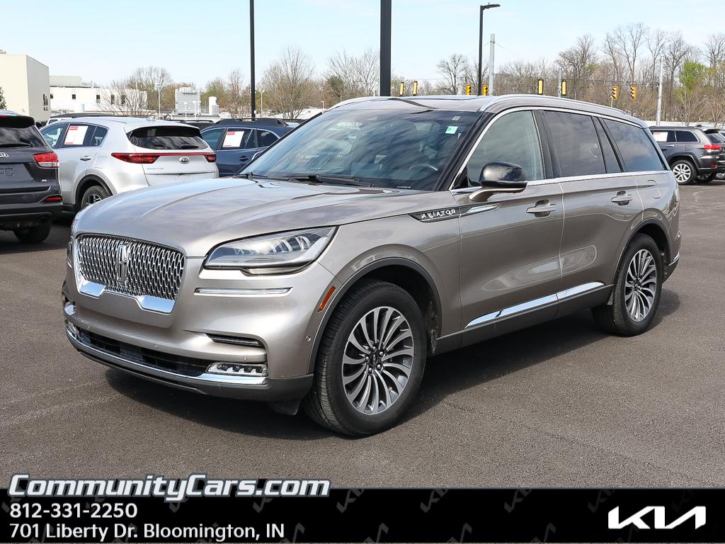 Iced Mocha Metallic Premium Colorant 2020 Lincoln Aviator Reserve AWD SUV / Crossover All-Wheel Drive Automatic