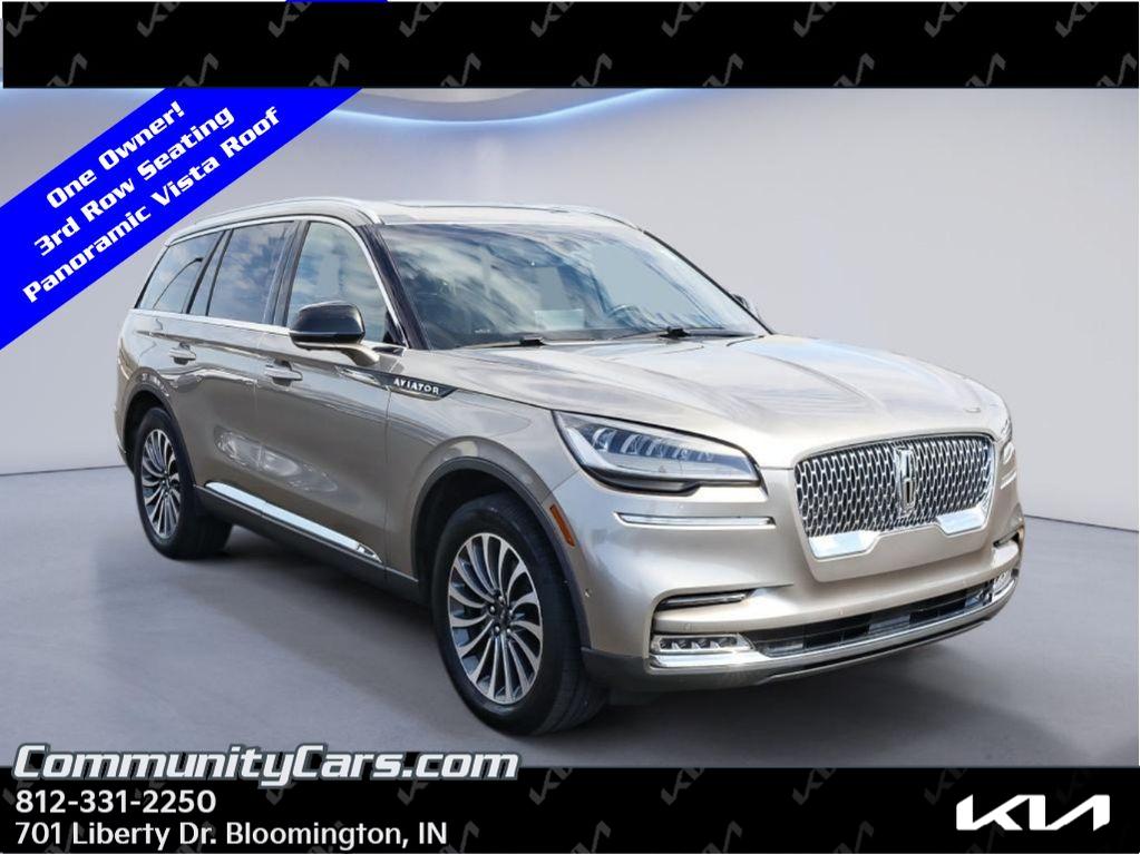 Iced Mocha Metallic Premium Colorant 2020 Lincoln Aviator Reserve AWD SUV / Crossover All-Wheel Drive Automatic