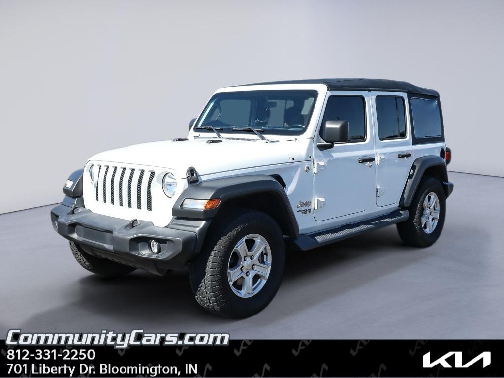 Bright White Clearcoat 2020 Jeep Wrangler Unlimited Sport 4WD SUV / Crossover Four-Wheel Drive 8-Speed Automatic