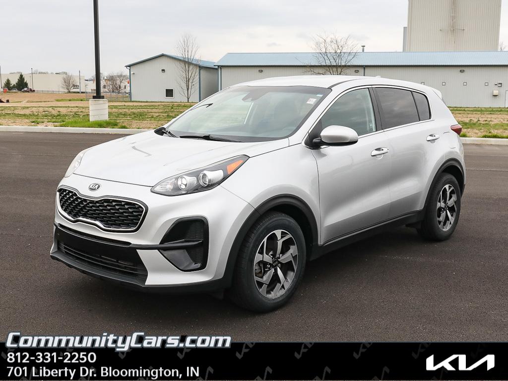 Sparkling Silver 2020 Kia Sportage LX FWD SUV / Crossover Front-Wheel Drive 6-Speed Automatic