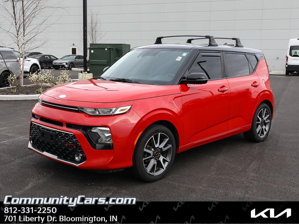 Inferno Red/Black Roof 2020 Kia Soul GT-Line FWD SUV / Crossover Front-Wheel Drive Continuously Variable Transmission