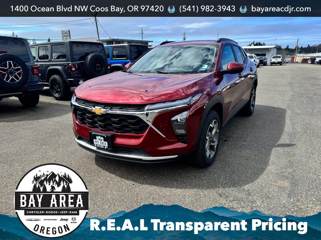 Red (Crimson Metallic) 2025 Chevrolet Trax LT FWD SUV / Crossover Front-Wheel Drive 6-Speed Automatic