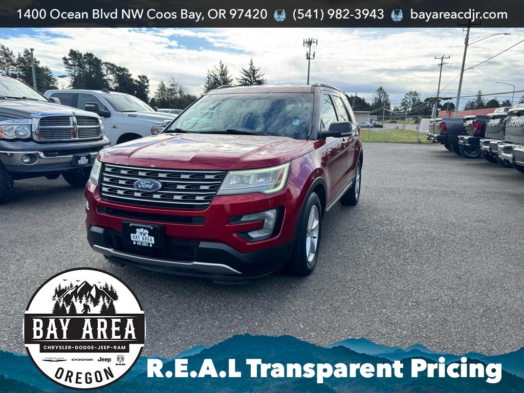 Ruby Red Metallic Tinted Clearcoat 2016 Ford Explorer XLT SUV / Crossover Front-Wheel Drive 6-Speed Automatic