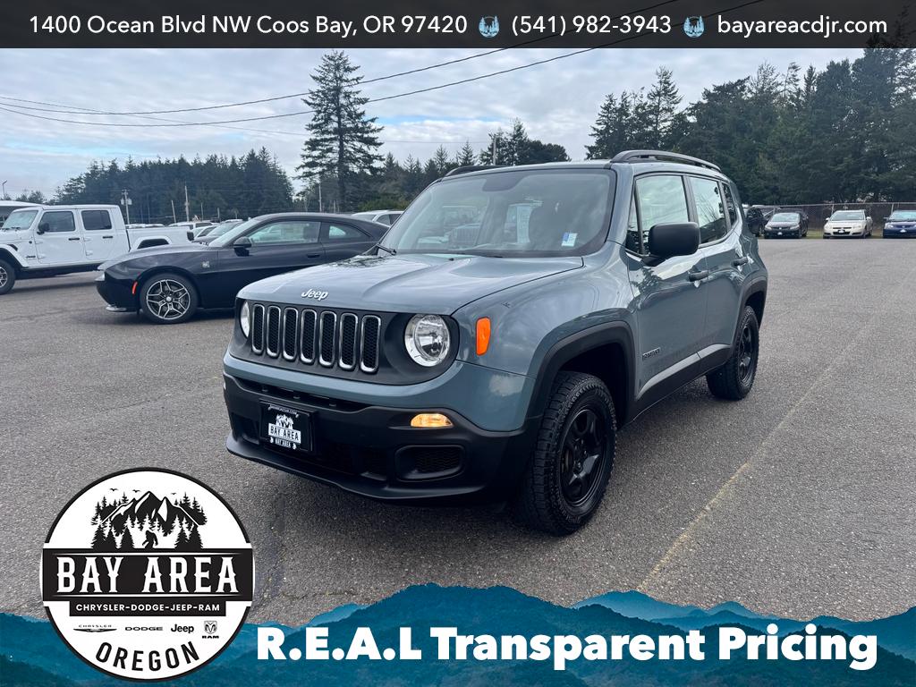 Anvil 2018 Jeep Renegade Sport 4WD SUV / Crossover Four-Wheel Drive 9-Speed Automatic