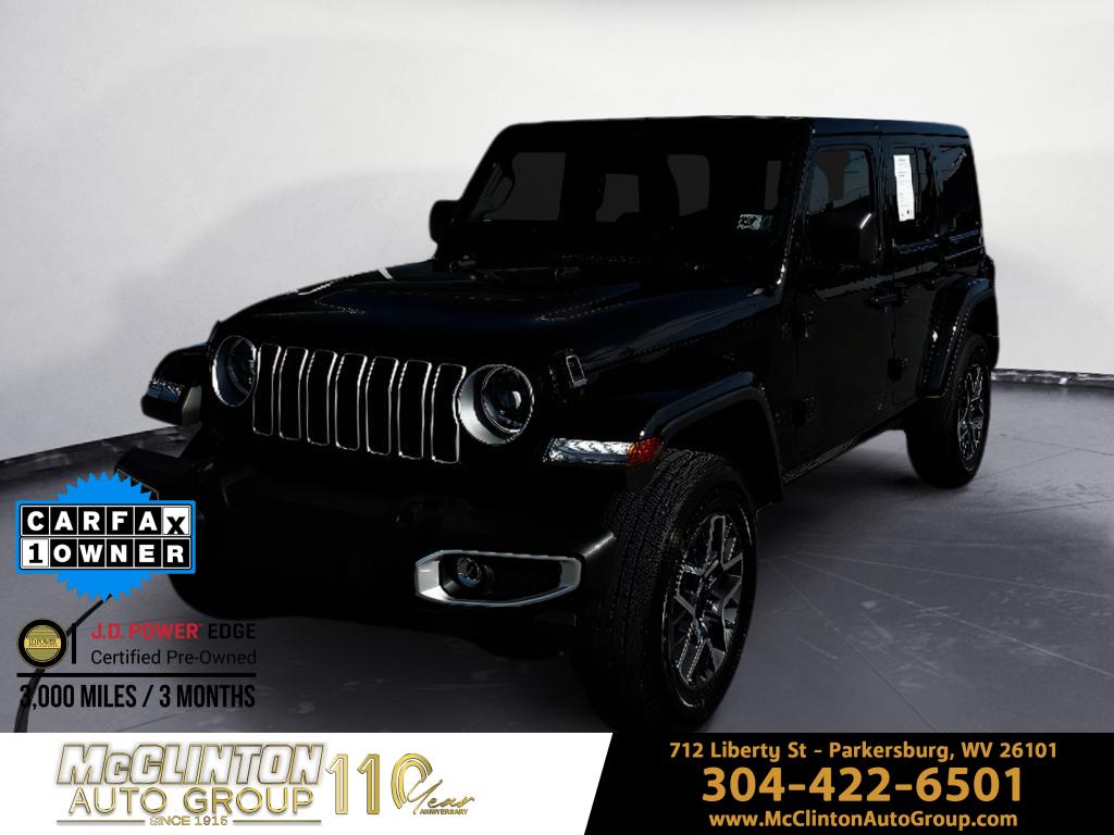 Black Clearcoat 2026 Jeep Wrangler Sahara 4-Door 4WD SUV / Crossover Four-Wheel Drive 8-Speed Automatic