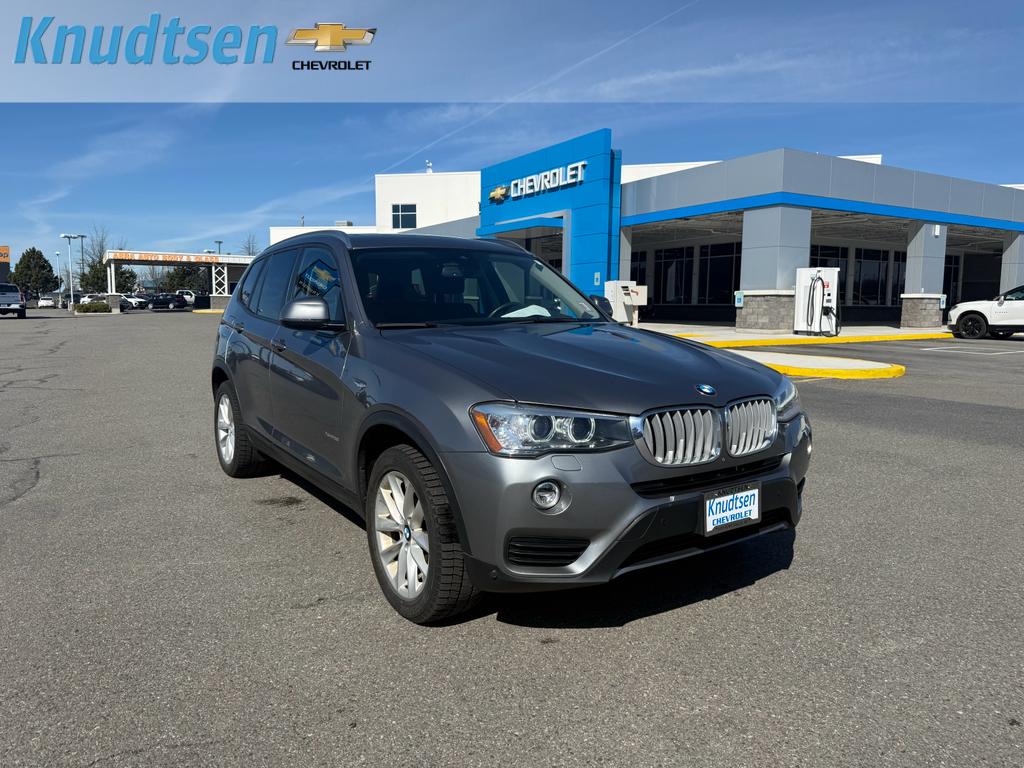 Black Sapphire Metallic 2017 BMW X3 xDrive28i AWD SUV / Crossover All-Wheel Drive 8-Speed Automatic