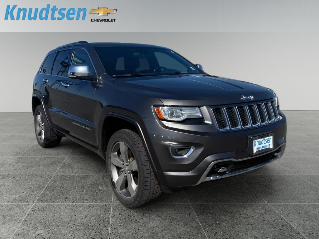 Gray (Granite Crystal Metallic Clearcoat) 2014 Jeep Grand Cherokee Overland 4WD SUV / Crossover Four-Wheel Drive 8-Speed Automatic