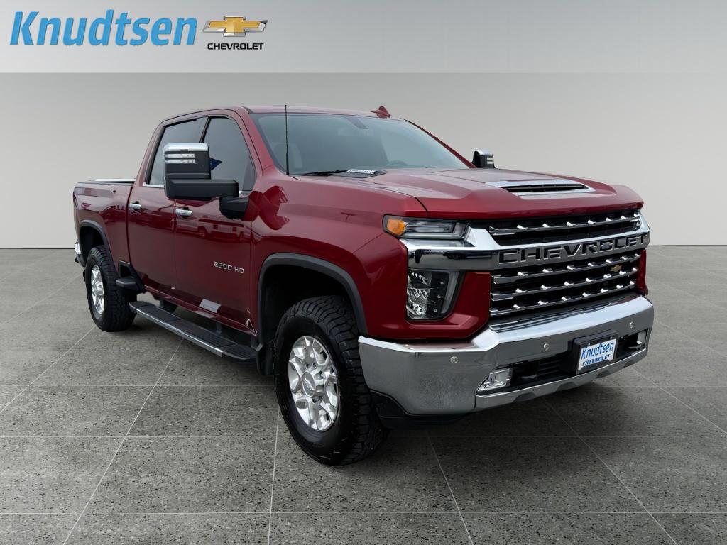 Cajun Red Tintcoat 2020 Chevrolet Silverado 2500HD LTZ Crew Cab 4WD Pickup Truck Four-Wheel Drive Automatic