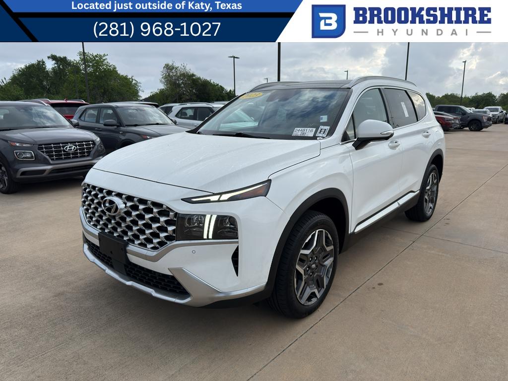 Serenity White Pearl 2023 Hyundai Santa Fe Hybrid Plug-In Limited AWD SUV / Crossover All-Wheel Drive 6-Speed Automatic