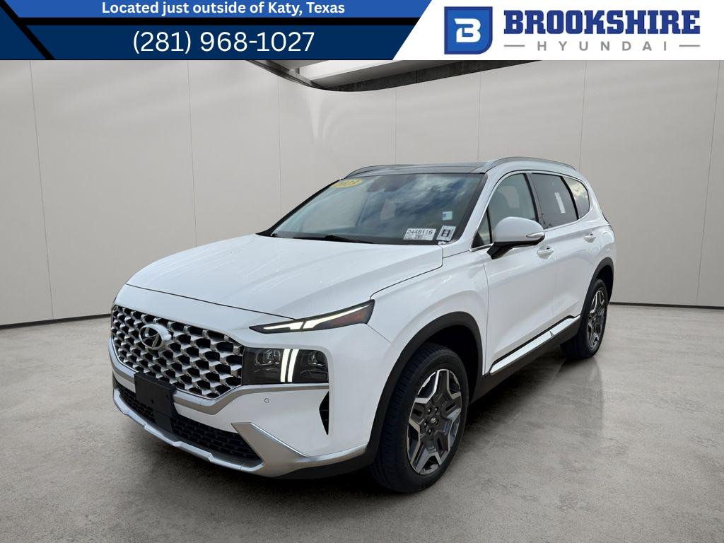 Serenity White Pearl 2023 Hyundai Santa Fe Hybrid Plug-In Limited AWD SUV / Crossover All-Wheel Drive 6-Speed Automatic