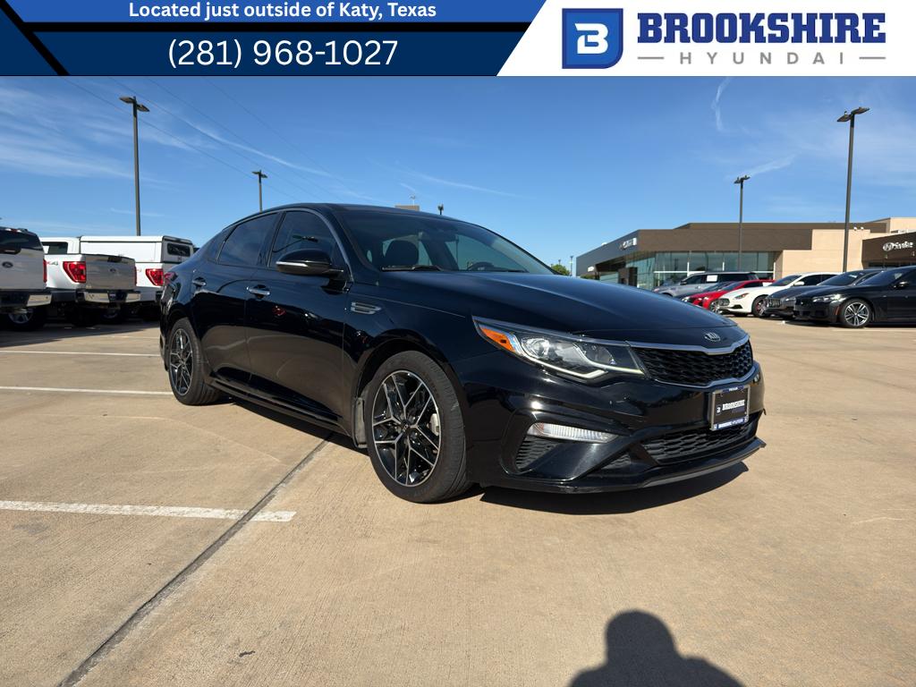 Ebony Black 2020 Kia Optima Sedan 6-Speed Automatic