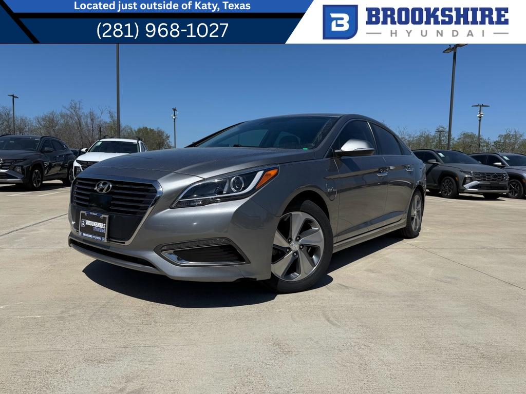 Metropolis Gray 2017 Hyundai Sonata Plug-In Hybrid Limited FWD Sedan Front-Wheel Drive 6-Speed Automatic
