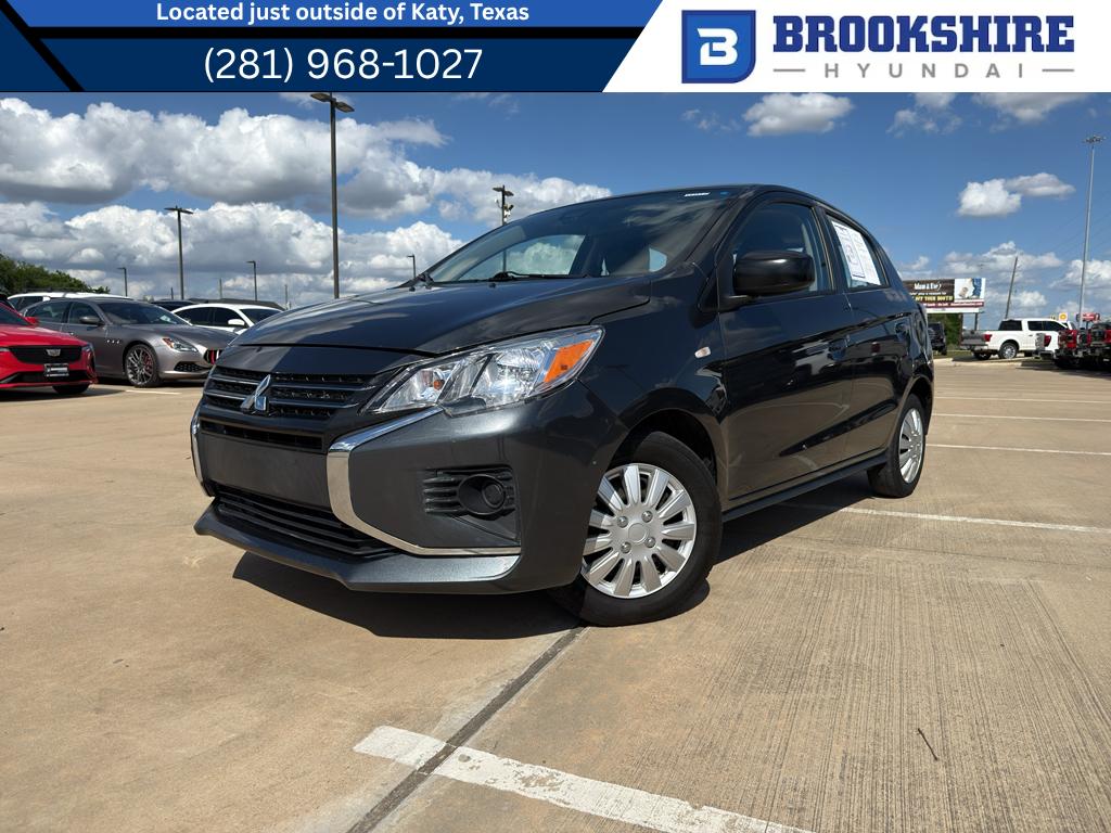 Graphite Gray Metallic 2024 Mitsubishi Mirage ES FWD Hatchback Front-Wheel Drive Continuously Variable Transmission