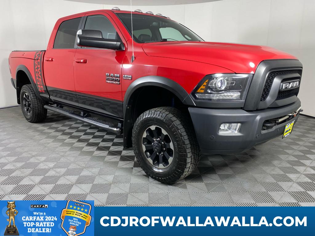 Flame Red 2017 RAM 2500 Power Wagon Crew Cab 4WD Pickup Truck Four-Wheel Drive 6-Speed Automatic