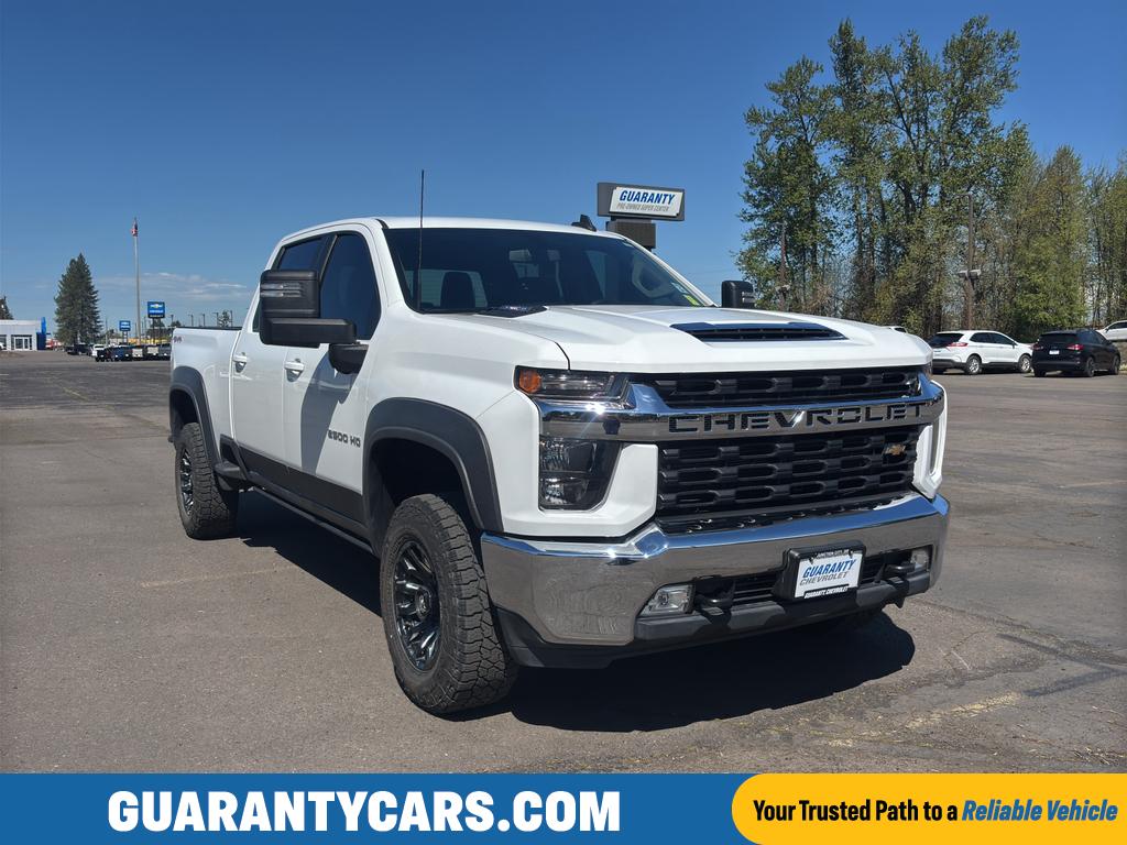 Summit White 2022 Chevrolet Silverado 2500HD LT Crew Cab 4WD Pickup Truck Four-Wheel Drive Automatic
