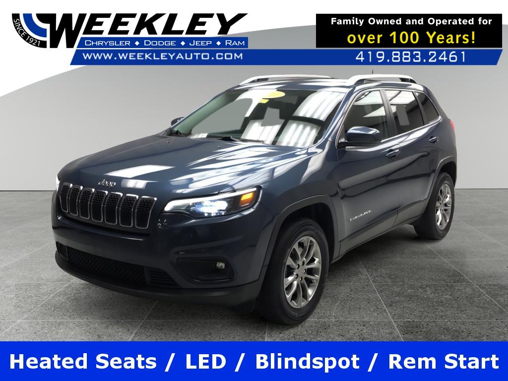 Slate Blue Pearlcoat 2020 Jeep Cherokee Latitude Plus 4WD SUV / Crossover Four-Wheel Drive 9-Speed Automatic