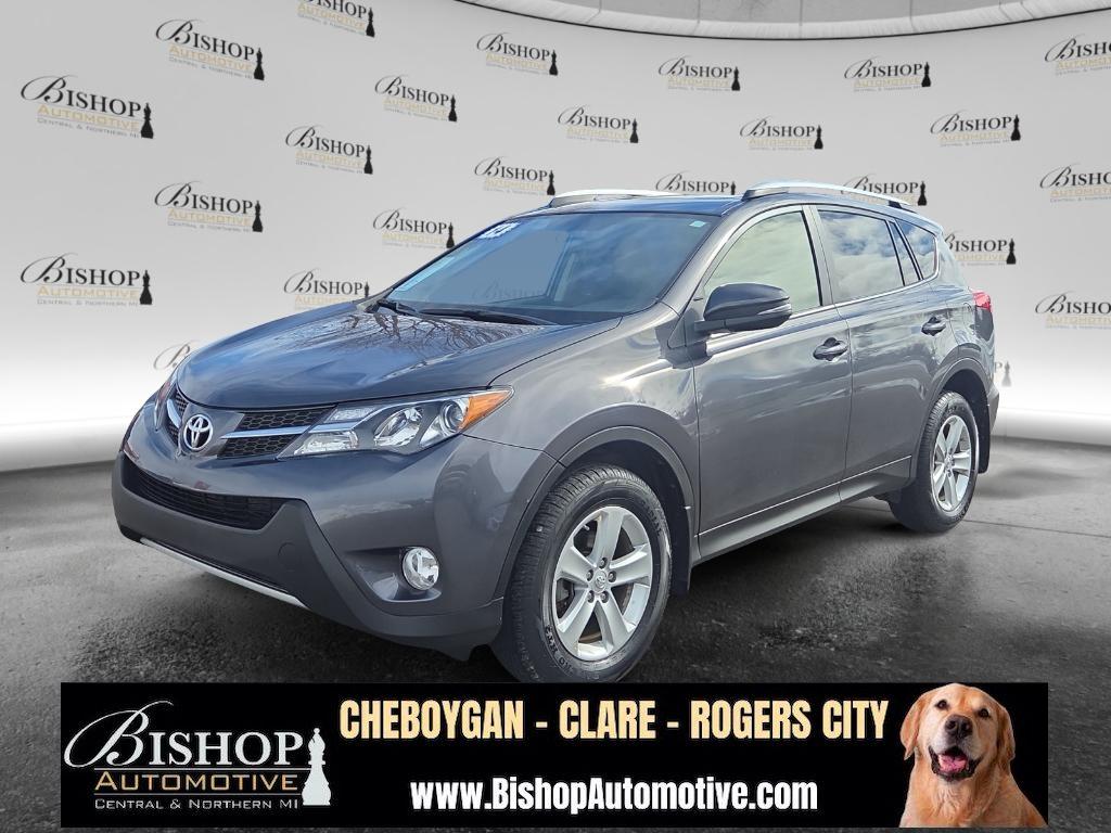 Magnetic Gray Pearl 2014 Toyota RAV4 XLE AWD SUV / Crossover All-Wheel Drive 6-Speed Automatic