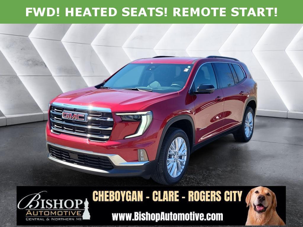 Volcanic Red Tintcoat 2024 GMC Acadia Elevation FWD SUV / Crossover Front-Wheel Drive 8-Speed Automatic