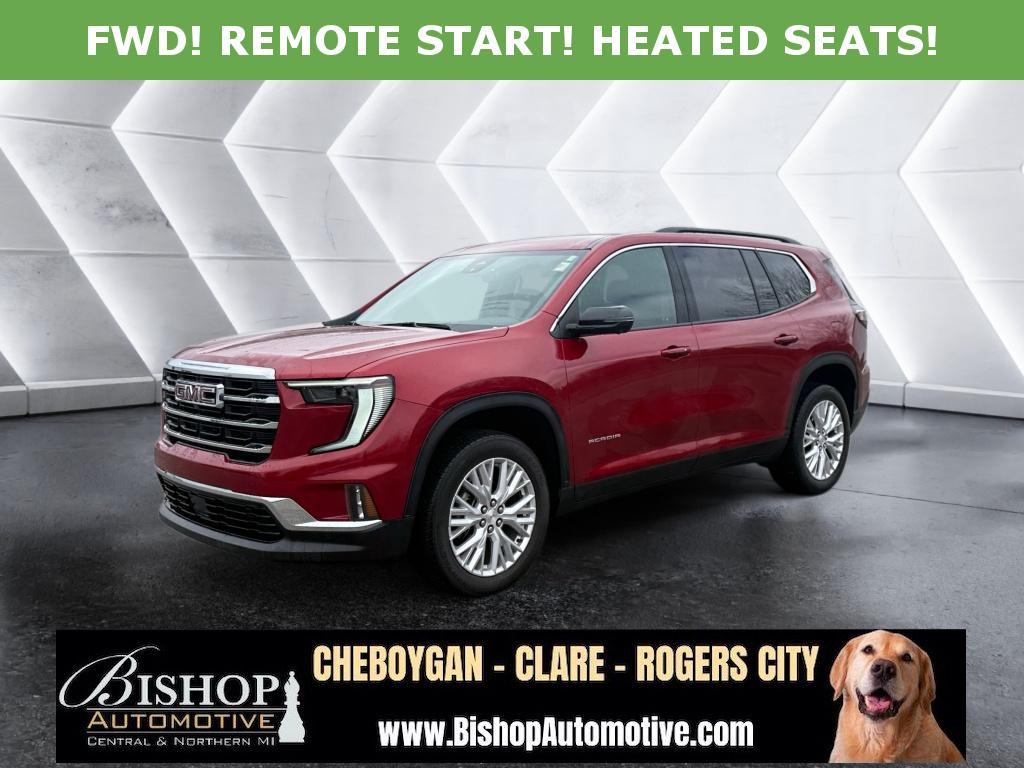 Volcanic Red Tintcoat 2024 GMC Acadia Elevation FWD SUV / Crossover Front-Wheel Drive 8-Speed Automatic