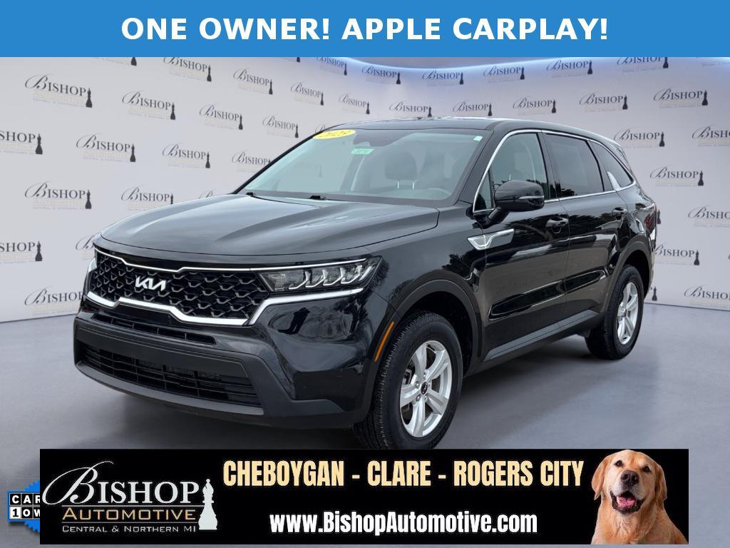 Ebony Black 2023 Kia Sorento LX AWD SUV / Crossover All-Wheel Drive 8-Speed Automatic