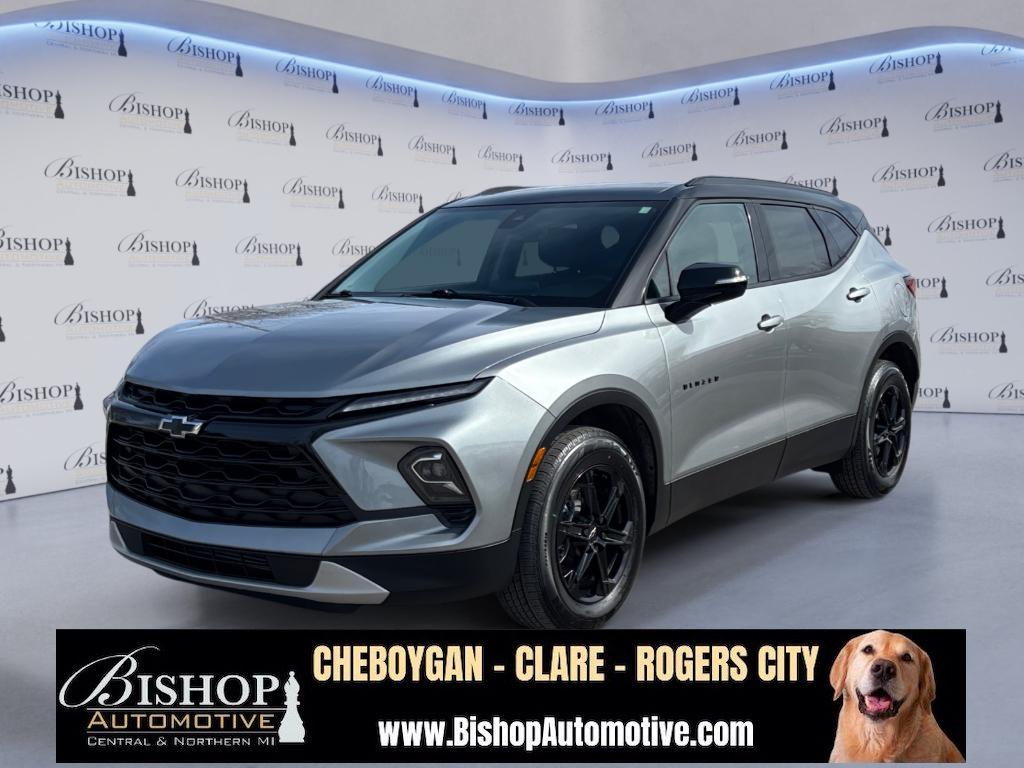 Sterling Gray Metallic 2023 Chevrolet Blazer 3LT AWD SUV / Crossover All-Wheel Drive 9-Speed Automatic