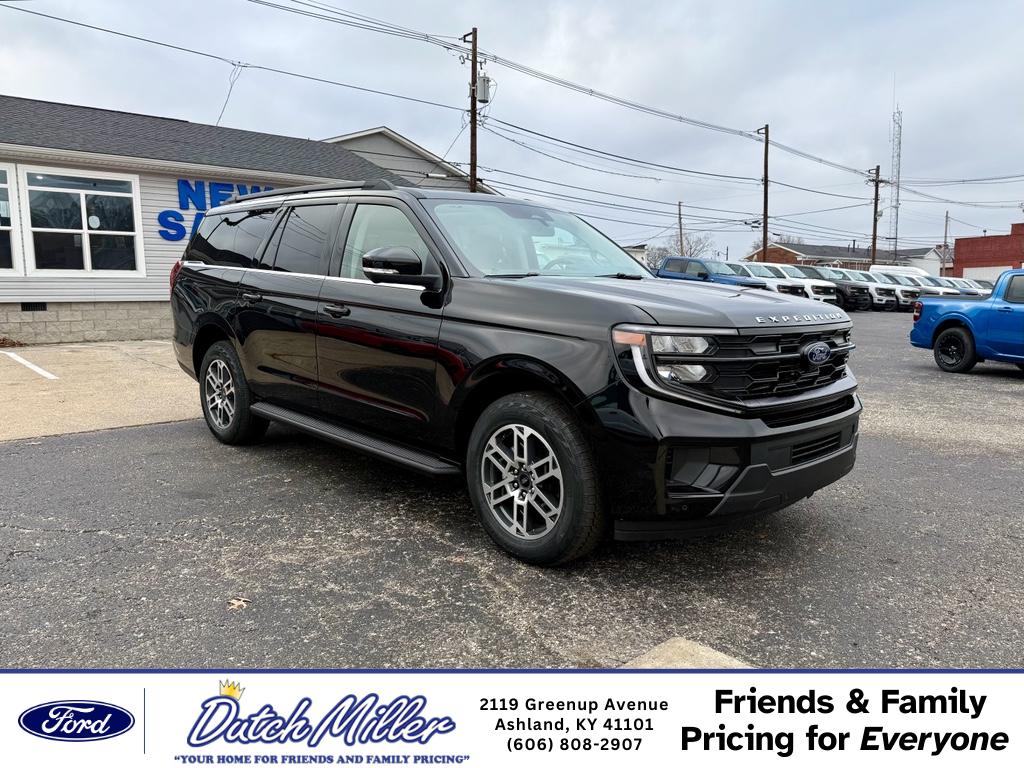 Agate Black Metallic 2025 Ford Expedition MAX Active 4WD SUV / Crossover Four-Wheel Drive Automatic