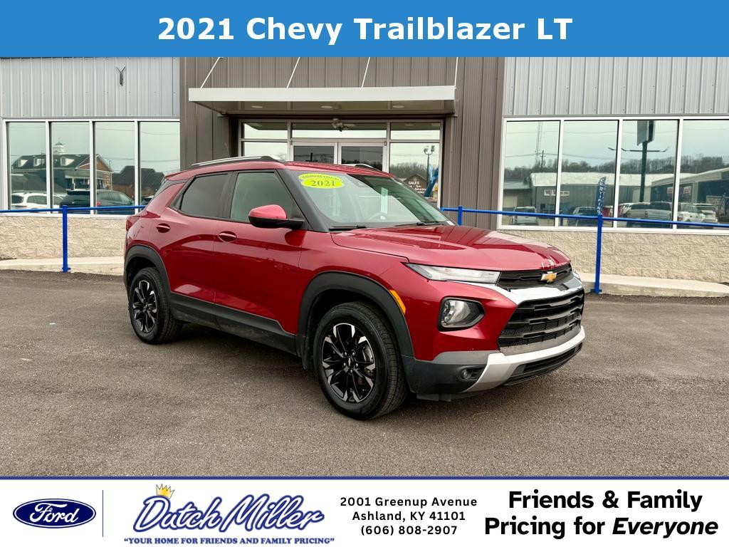 Scarlet Red Metallic 2021 Chevrolet Trailblazer LT AWD SUV / Crossover Four-Wheel Drive 9-Speed Automatic