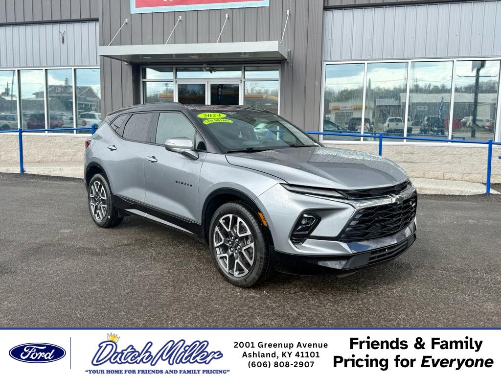 Sterling Gray Metallic 2024 Chevrolet Blazer RS AWD SUV / Crossover All-Wheel Drive 9-Speed Automatic