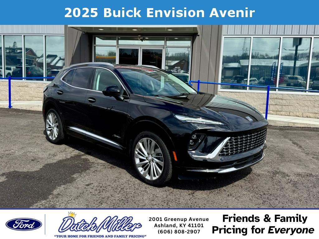 Black (Ebony Twilight Metallic) 2025 Buick Envision Avenir AWD SUV / Crossover All-Wheel Drive 9-Speed Automatic