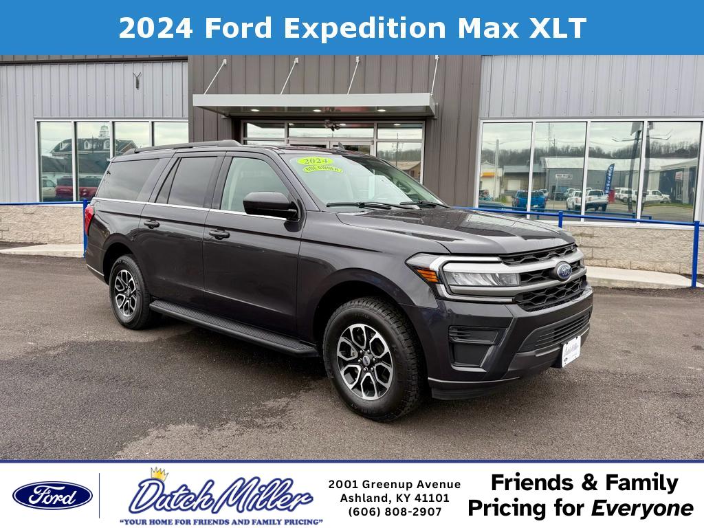 Dark Matter Gray Metallic 2024 Ford Expedition MAX XLT 4WD SUV / Crossover Four-Wheel Drive Automatic