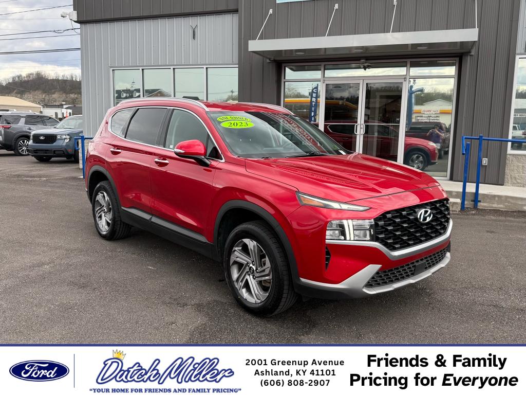 Calypso Red 2023 Hyundai Santa Fe SEL AWD SUV / Crossover All-Wheel Drive 8-Speed Automatic