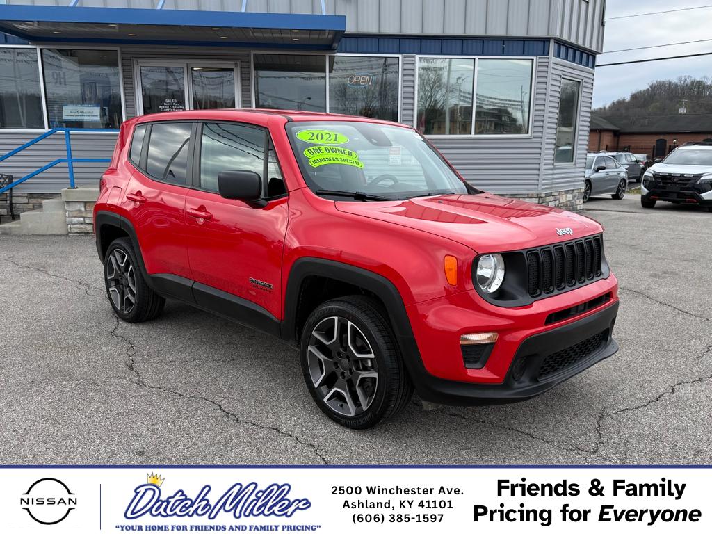 Colorado Red Clearcoat 2021 Jeep Renegade Jeepster 4WD SUV / Crossover Four-Wheel Drive 9-Speed Automatic