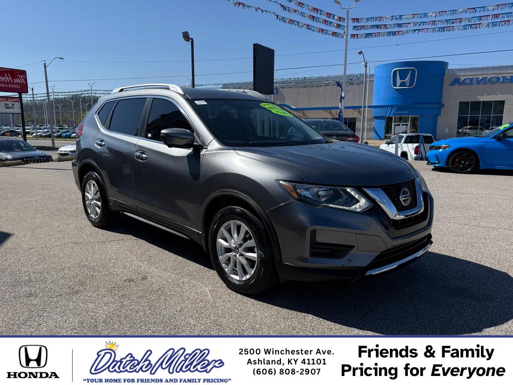 Gray (Gun Metallic) 2018 Nissan Rogue SV FWD SUV / Crossover Front-Wheel Drive Continuously Variable Transmission