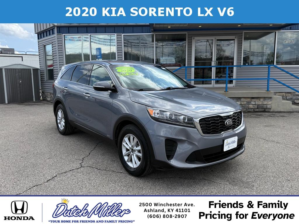 Everlasting Silver 2020 Kia Sorento LX V6 AWD SUV / Crossover All-Wheel Drive 8-Speed Automatic